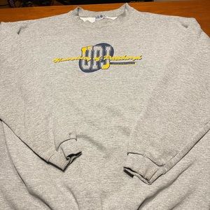 Crew neck U of Pittsburgh Johnstown sweat shirt XL VINTAGE